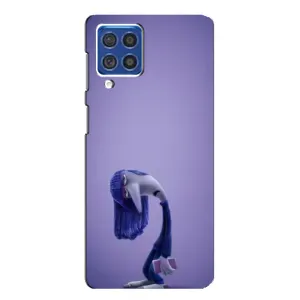 Чехол Головоломка для Samsung Galaxy F62 - (AlphaPrint) (Хандра)