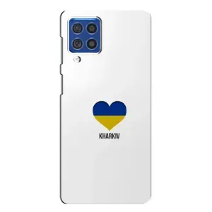 Чехлы силиконовые (Город Харьков) на Самсунг Ф62 (Kharkiv)