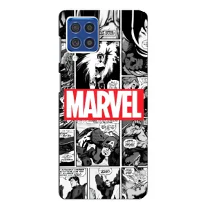 Силиконовый Чехол для Samsung Galaxy F62 (Комикс Марвел)