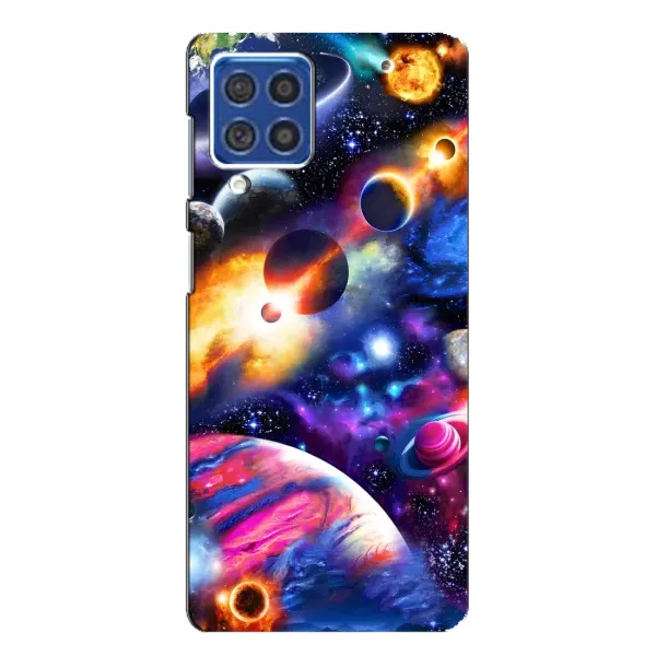 Чехол с рисунком «Космический мир» для Samsung Galaxy F62 Чехол с рисунком «Космический мир» для Samsung Galaxy F62