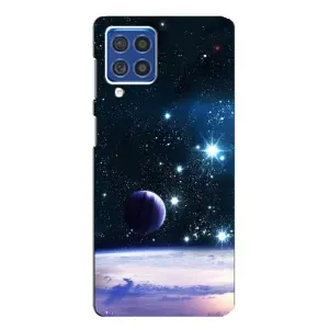 Чохол (ТПУ) з планетами на Samsung Galaxy F62 (Космічний вид)