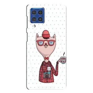 Чохол на тематику: Коти для Samsung Galaxy F62 (Кіт аристократ)