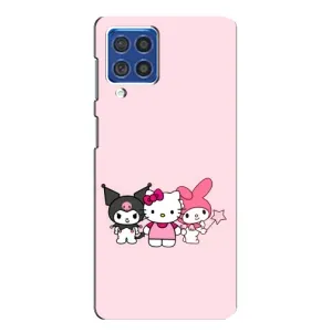 Чехол с персонажем Куроми на Samsung Galaxy F62 (Куроми Мелоди Китти)