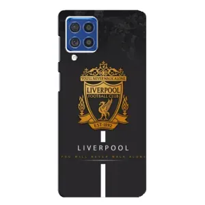 Силиконовые Чехлы принт Футбол на Samsung Galaxy F62 (Liverpool)