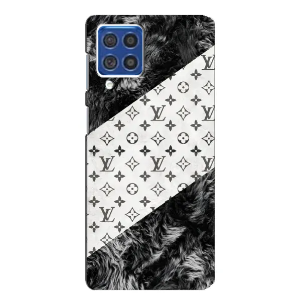 Чехол с рисунком «LV на белом» для Samsung Galaxy F62 Чехол с рисунком «LV на белом» для Samsung Galaxy F62