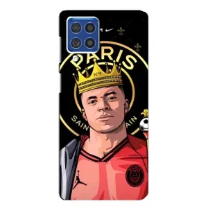 Чохол (TPU) з Футболістом на Samsung Galaxy F62 (Mbappe King)