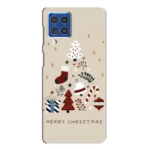 Чехол Санта Клаус для Samsung Galaxy F62 (Merry Christmas)