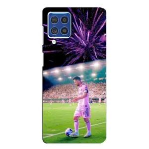 Чехлы Лео Месси в Майами на Samsung Galaxy F62 (Месси в Майами)