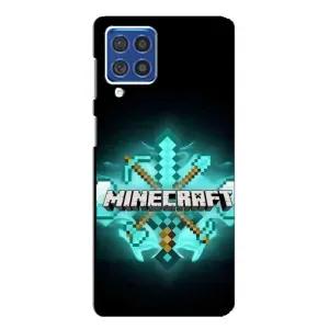 Чехол майнкрафт для Samsung Galaxy F62 (MineCraft 2)