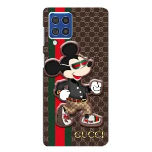 Чехлы Бренд GUCCI для Samsung Galaxy F62 (Маус Гуччи)