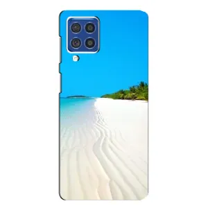 Летний Чехол на Samsung Galaxy F62 (Море песок)