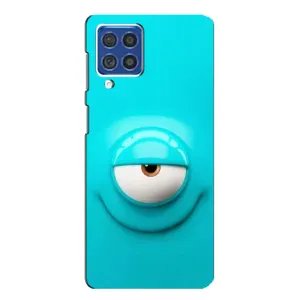 Силиконовые Чехлы (смешные стикеры) для Samsung Galaxy F62 (Одноглазик)