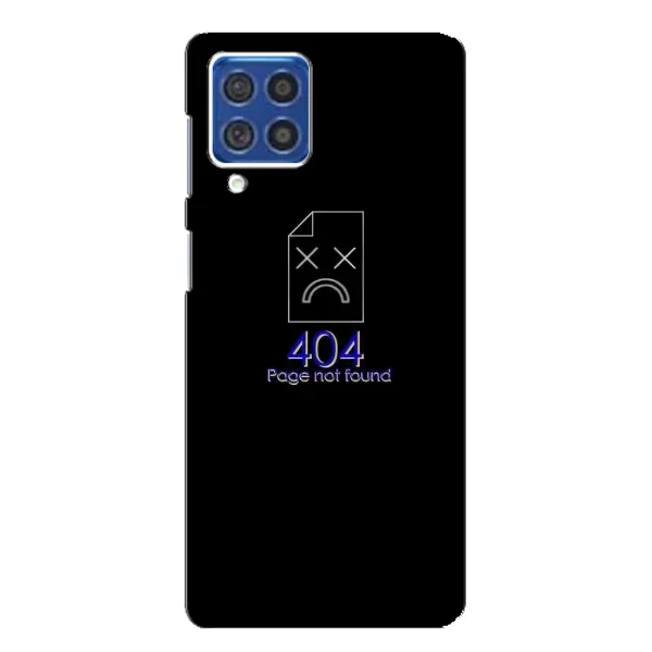 Чехол с рисунком «Ошибка 404» для Samsung Galaxy F62 Чехол с рисунком «Ошибка 404» для Samsung Galaxy F62