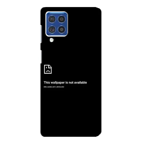 Чехол с рисунком «Ошибка» для Samsung Galaxy F62 Чехол с рисунком «Ошибка» для Samsung Galaxy F62