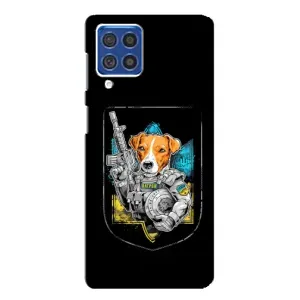 Чохол з принтом для Samsung Galaxy F62 (Патрон Воїн)