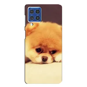 Чохол (ТПУ) Милі песики для Samsung Galaxy F62 (Померанский шпіц)