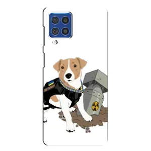 Чохол з принтом Песика Патрон для Samsung Galaxy F62 (Пес Патрон з ракетою)