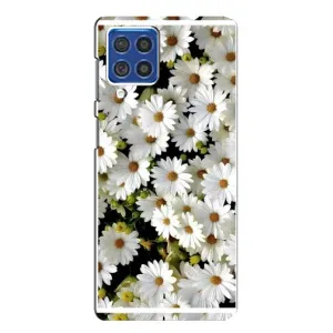 Чехол с ромашками на Samsung Galaxy F62 (Рамка в ромашках)
