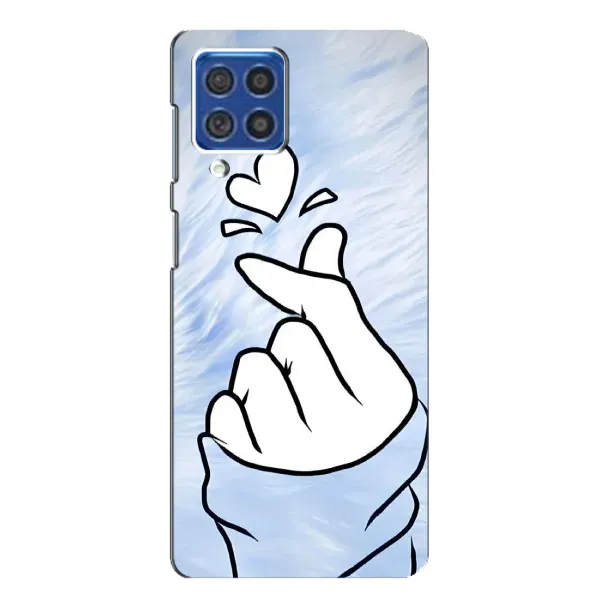 Чехол с рисунком «Сердечка знак» для Samsung Galaxy F62 Чехол с рисунком «Сердечка знак» для Samsung Galaxy F62