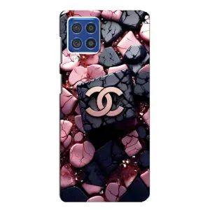 Чехол (Dior, Prada, YSL, Chanel) для Samsung Galaxy F62 (Шанель)