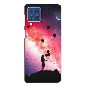 Силиконовые Чехлы Любимому человеку для Samsung Galaxy F62 (Шарики в небе)