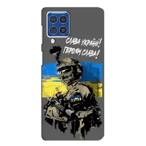 Патріотичний Чохол для Samsung Galaxy F62 (Слава Україні)