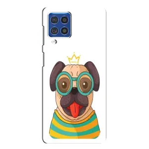 Бампер для Samsung Galaxy F62 з картинкою "Песики" (Собака Король)