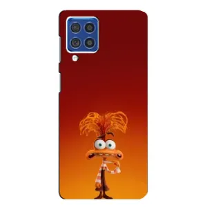 Чехол Головоломка для Samsung Galaxy F62 - (AlphaPrint) (Тревожность)