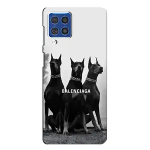 Чохол ДОБЕРМАН для Samsung Galaxy F62 (Три добермана)