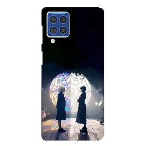 Чохол з картинкою Венсдей на Samsung Galaxy F62 (Внсдей і Енід)