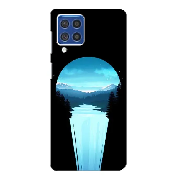 Чехол с рисунком «Синий Водопад» для Samsung Galaxy F62 Чехол с рисунком «Синий Водопад» для Samsung Galaxy F62