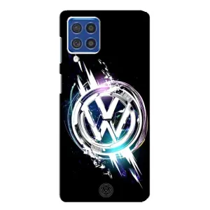 Чехол "Фольксваген" для Samsung Galaxy F62 (Volkswagen на черном)