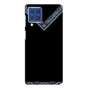 Силіконовый Чохол на Samsung Galaxy F62 (Комірець вишиванки)