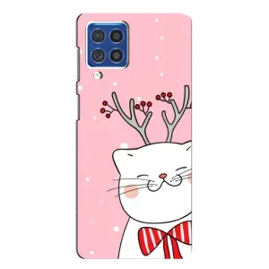 Чохол на тематику: Коти для Samsung Galaxy F62 (Зимовий кіт)