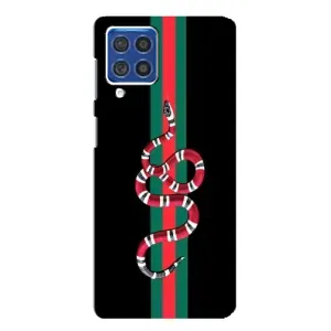 Чехлы Бренд GUCCI для Samsung Galaxy F62 (Змей Гуччи)