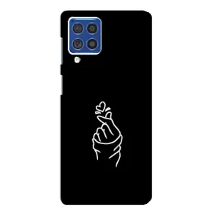 Чехлы (Знак сердечка) на Samsung Galaxy F62 (Знак Сердечка)