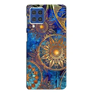 Чехлы со смыслом для Samsung Galaxy F62 (Золотые узоры)