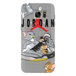 Силиконовый Чехол Nike Air Jordan на Гелекси С7 Едж (Air Jordan)