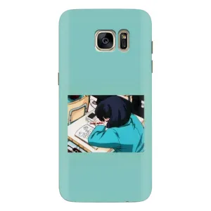 Чехол с персонажами АНИМЕ на Samsung Galaxy S7 Еdge / G935 (Аканэ Тэндо)
