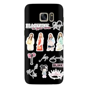 Чехлы с картинкой для Samsung Galaxy S7 Еdge / G935 (Арт блэкпинг)
