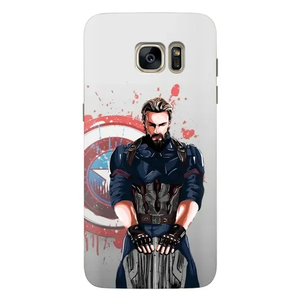 Чехол с рисунком «Арт капитан» для Samsung Galaxy S7 Edge (G935) Чехол с рисунком «Арт капитан» для Samsung Galaxy S7 Edge (G935)