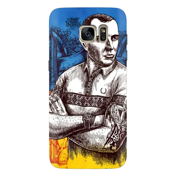 Чехол с рисунком «Бандера Патриот» для Samsung Galaxy S7 Edge (G935) Чехол с рисунком «Бандера Патриот» для Samsung Galaxy S7 Edge (G935)