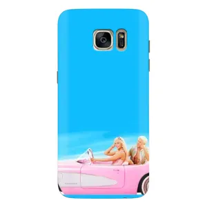 Силиконовый Чехол Барби Фильм на Samsung Galaxy S7 Еdge / G935 (Барби и Кен)
