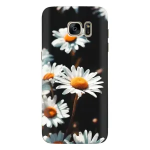 Чохол з ромашками на Samsung Galaxy S7 Еdge / G935 (Білі ромашки)