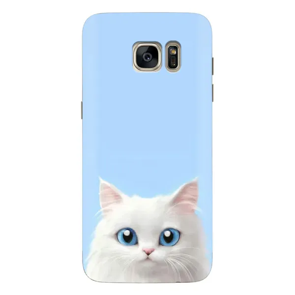Чехол с рисунком «Белый кот» для Samsung Galaxy S7 Edge (G935) Чехол с рисунком «Белый кот» для Samsung Galaxy S7 Edge (G935)