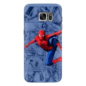 Силіконовий Чохол для Samsung Galaxy S7 Еdge / G935 (Людина павук)