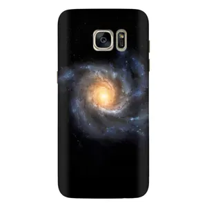 Чохли КОСМОС на Samsung Galaxy S7 Еdge / G935 (Чорна дира)