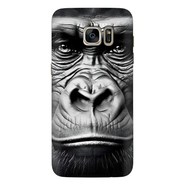 Чехол с рисунком «Черная обезьяна» для Samsung Galaxy S7 Edge (G935) Чехол с рисунком «Черная обезьяна» для Samsung Galaxy S7 Edge (G935)