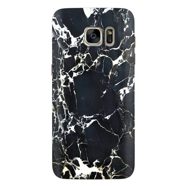 Чехол с рисунком «Чёрный мрамор» для Samsung Galaxy S7 Edge (G935) Чехол с рисунком «Чёрный мрамор» для Samsung Galaxy S7 Edge (G935)