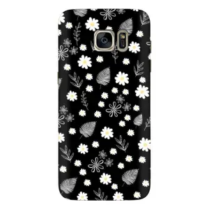 Чохли з тематикою "КВІТИ" на Samsung Galaxy S7 Еdge / G935 (цвітіння на чорному)